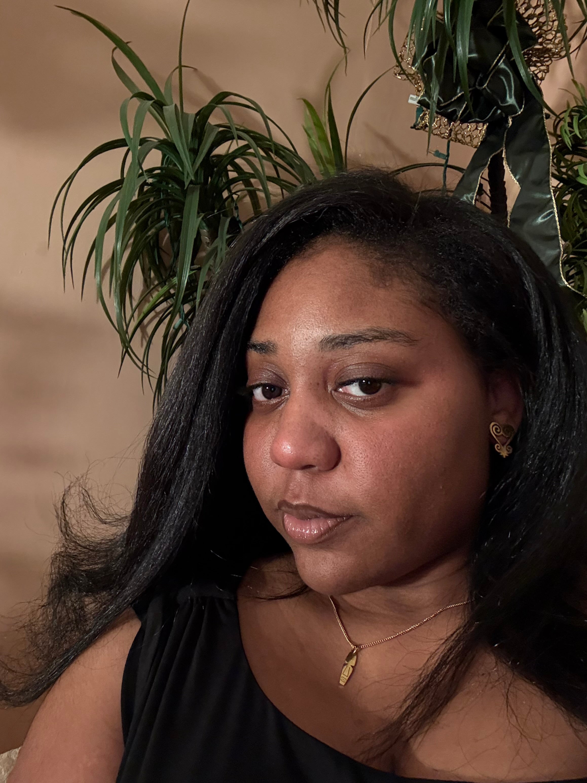 Southern "Files" Roots 18K Gold Plated Necklace